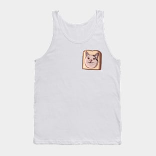 Polite Cat Bread Tank Top